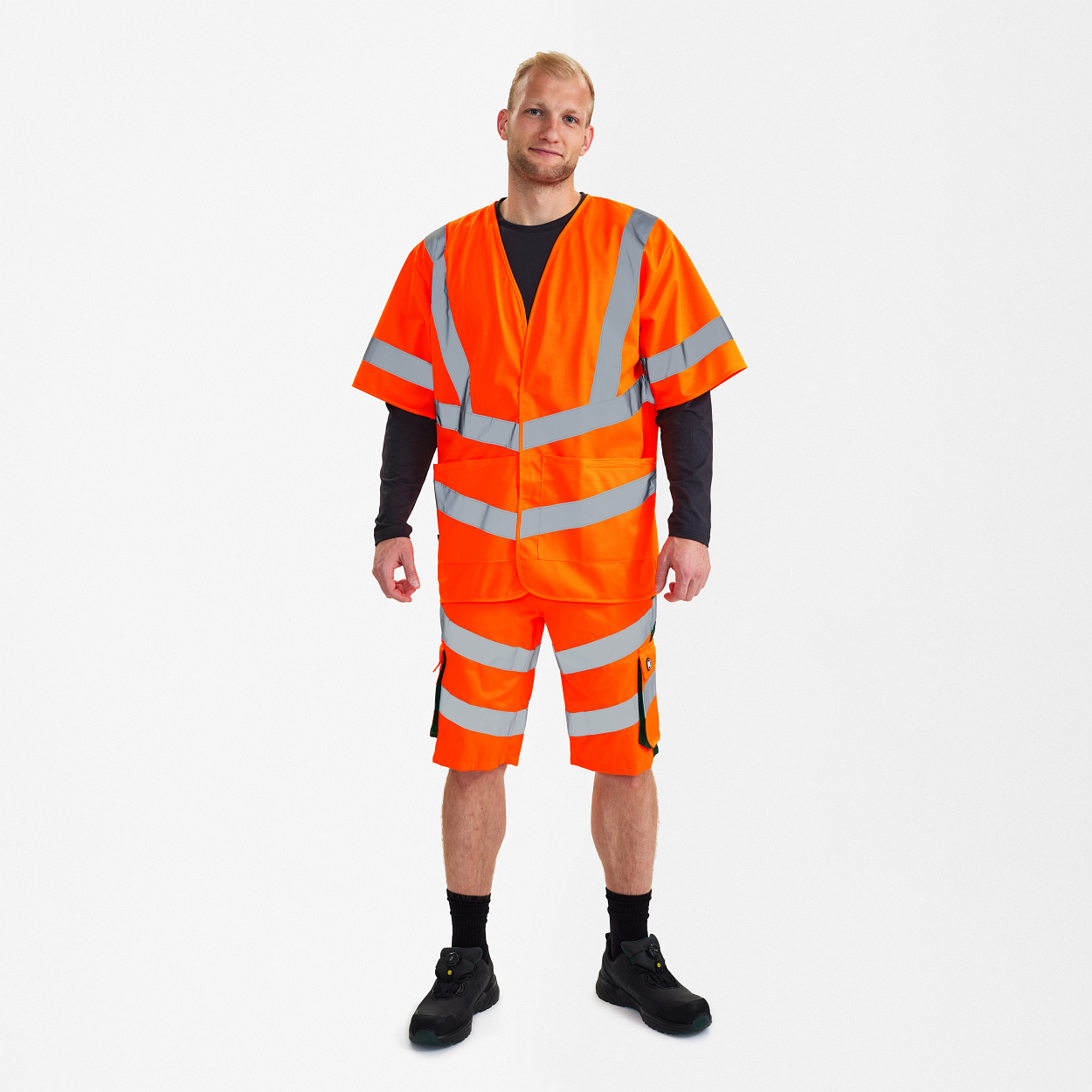 Safety Weste mit Ärmeln