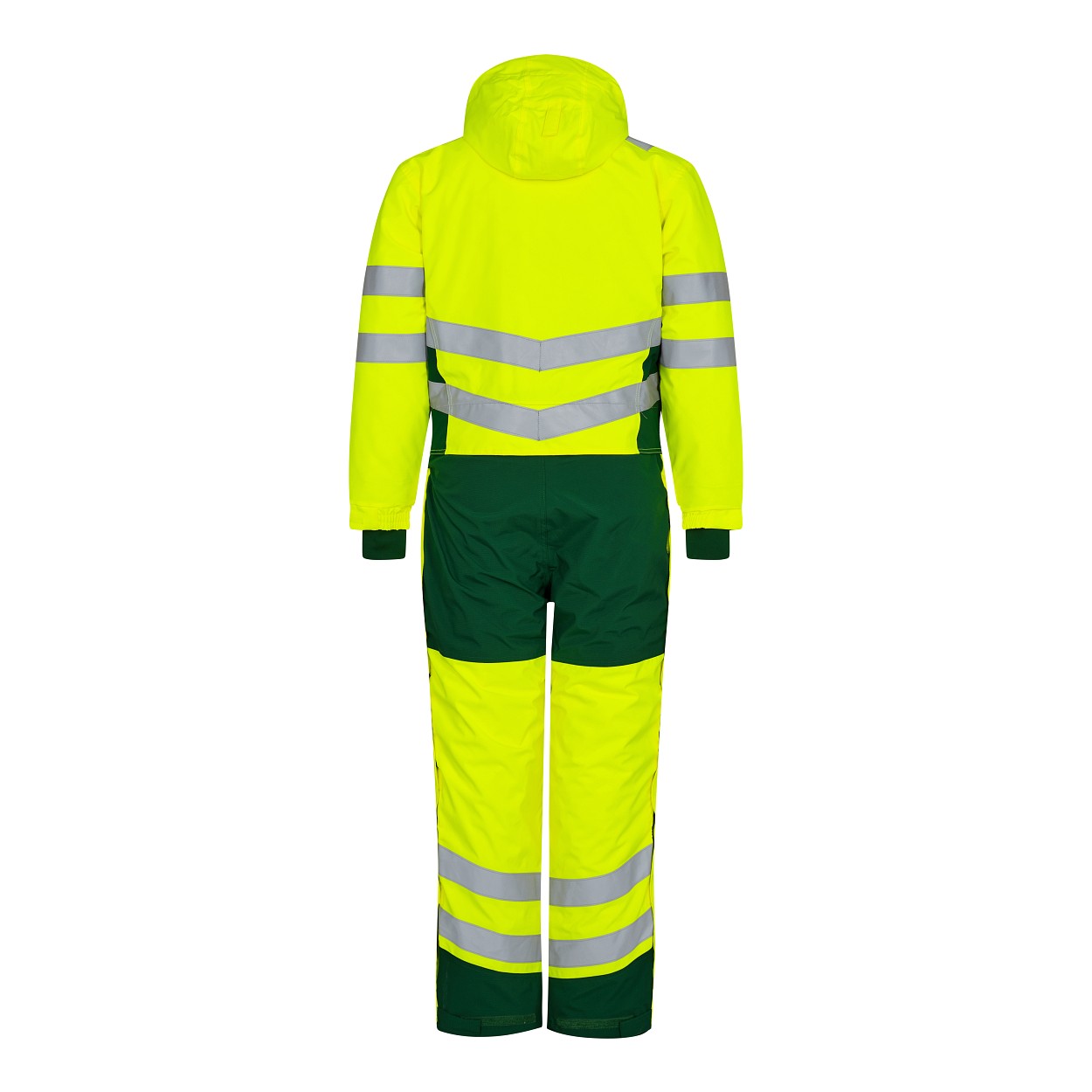 ENGEL Safety Winteroverall in Gelb/Grün, Größe XS