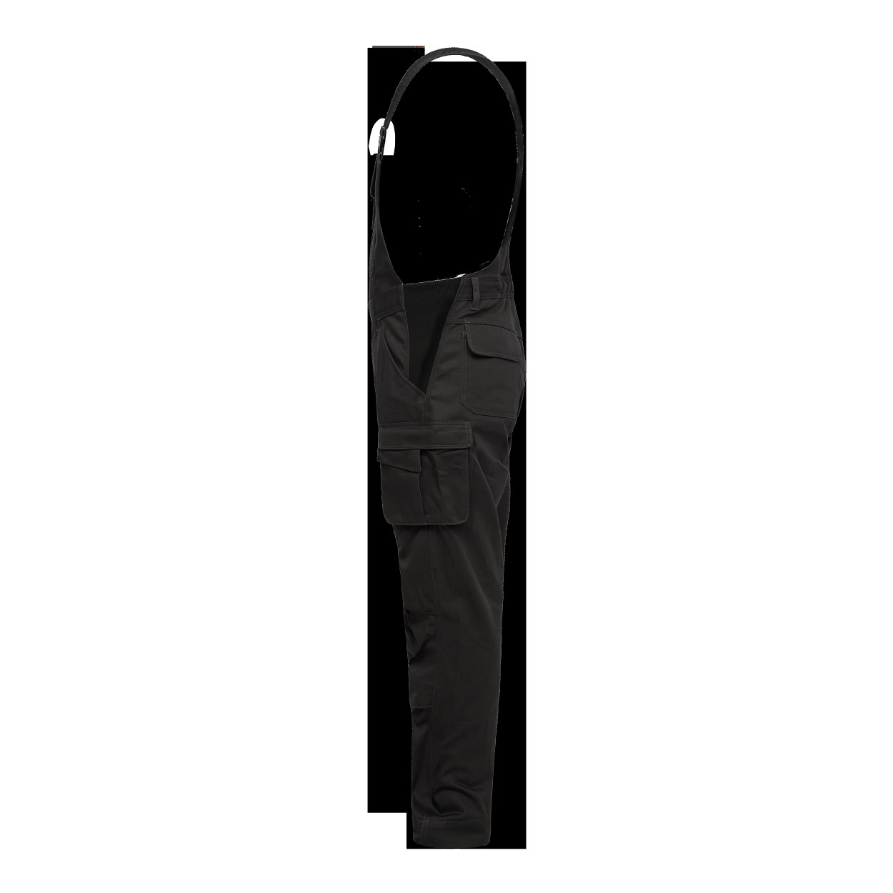 ENGEL WelCot Latzhose in Anthrazit Grau, Größe 26