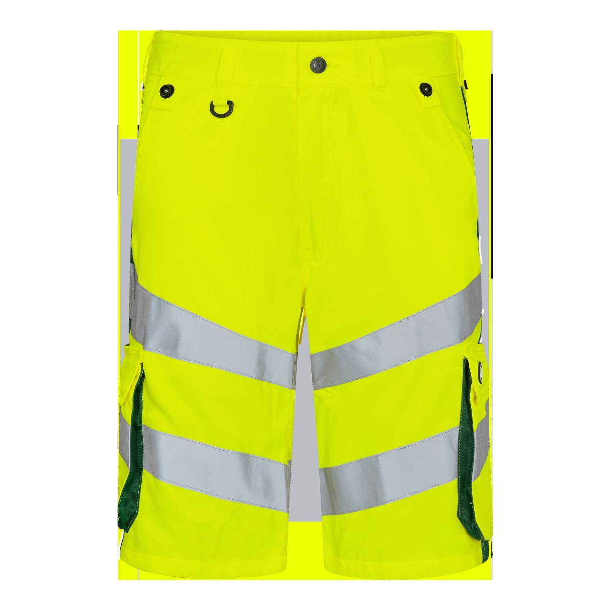 ENGEL Safety Light Arbeitsshorts in Gelb/Grün, Größe 54