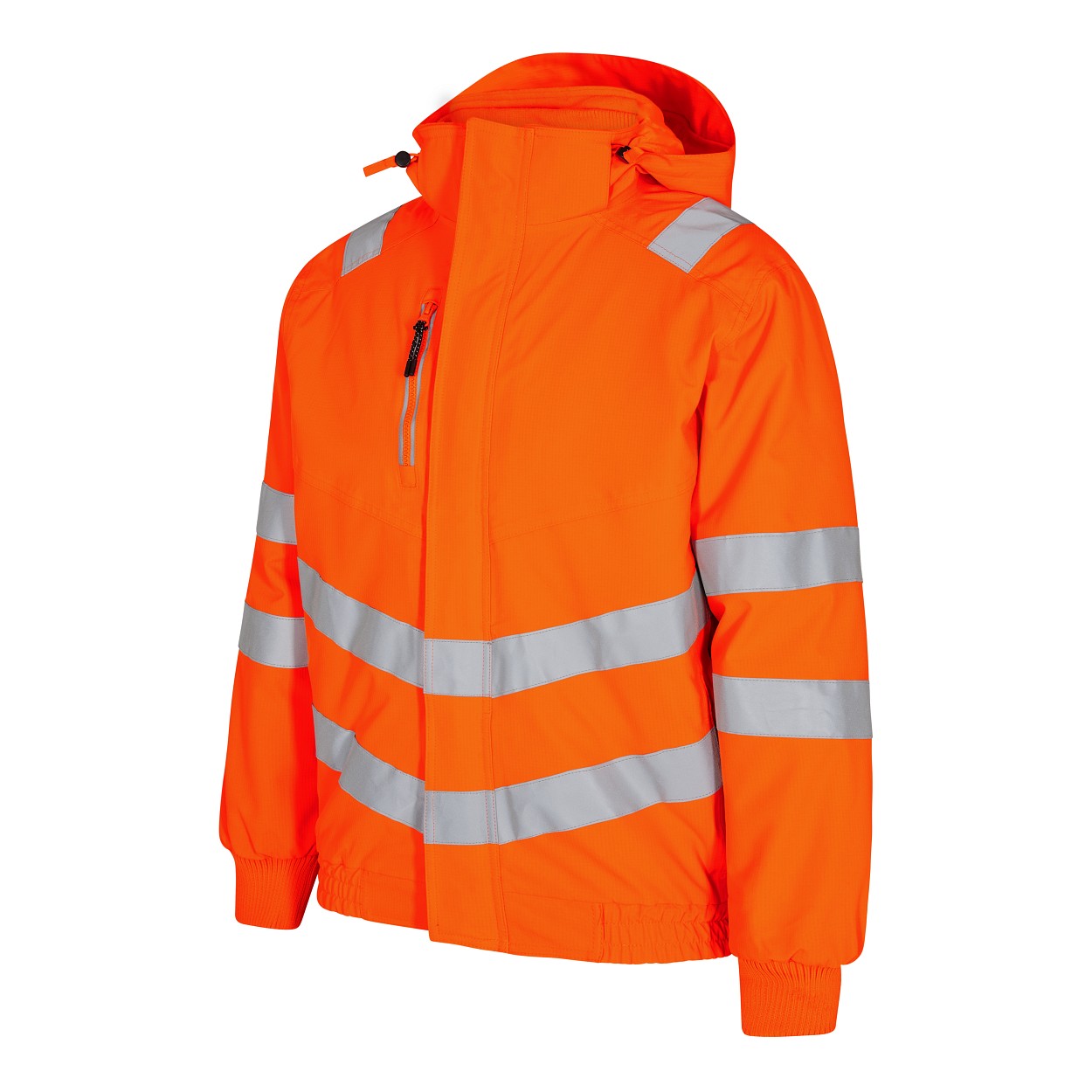 Safety Pilotjacke in Hi-vis Orange, Größe XS
