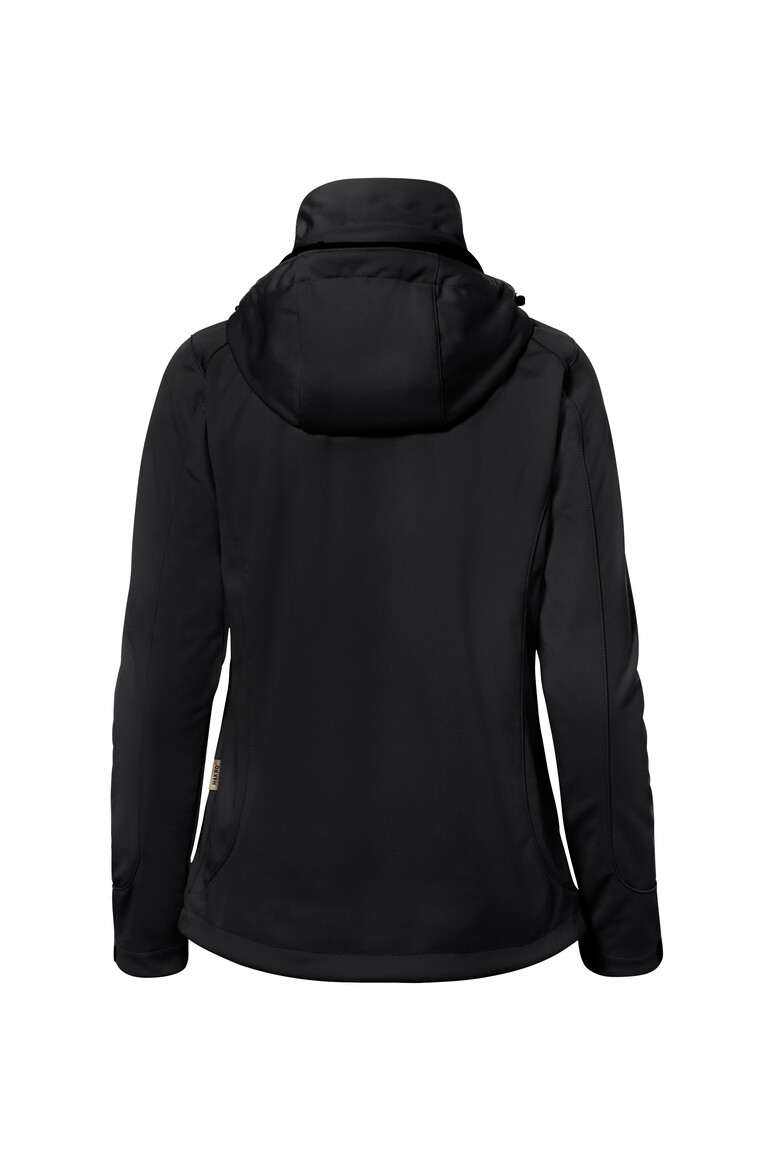 HAKRO Damen-Softshelljacke Alberta in Schwarz "SAMSUNG", Gr. 6XL