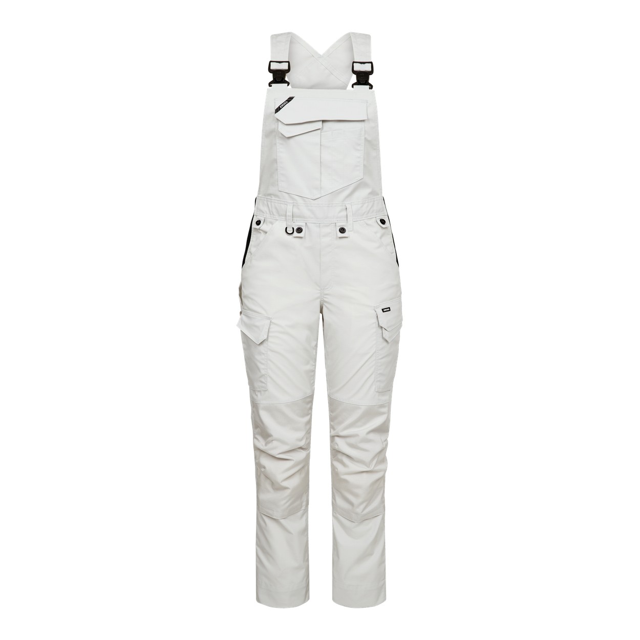 ENGEL Entire Damen Latzhose mit 2-Wege-Stretch in Bone White, Größe 48