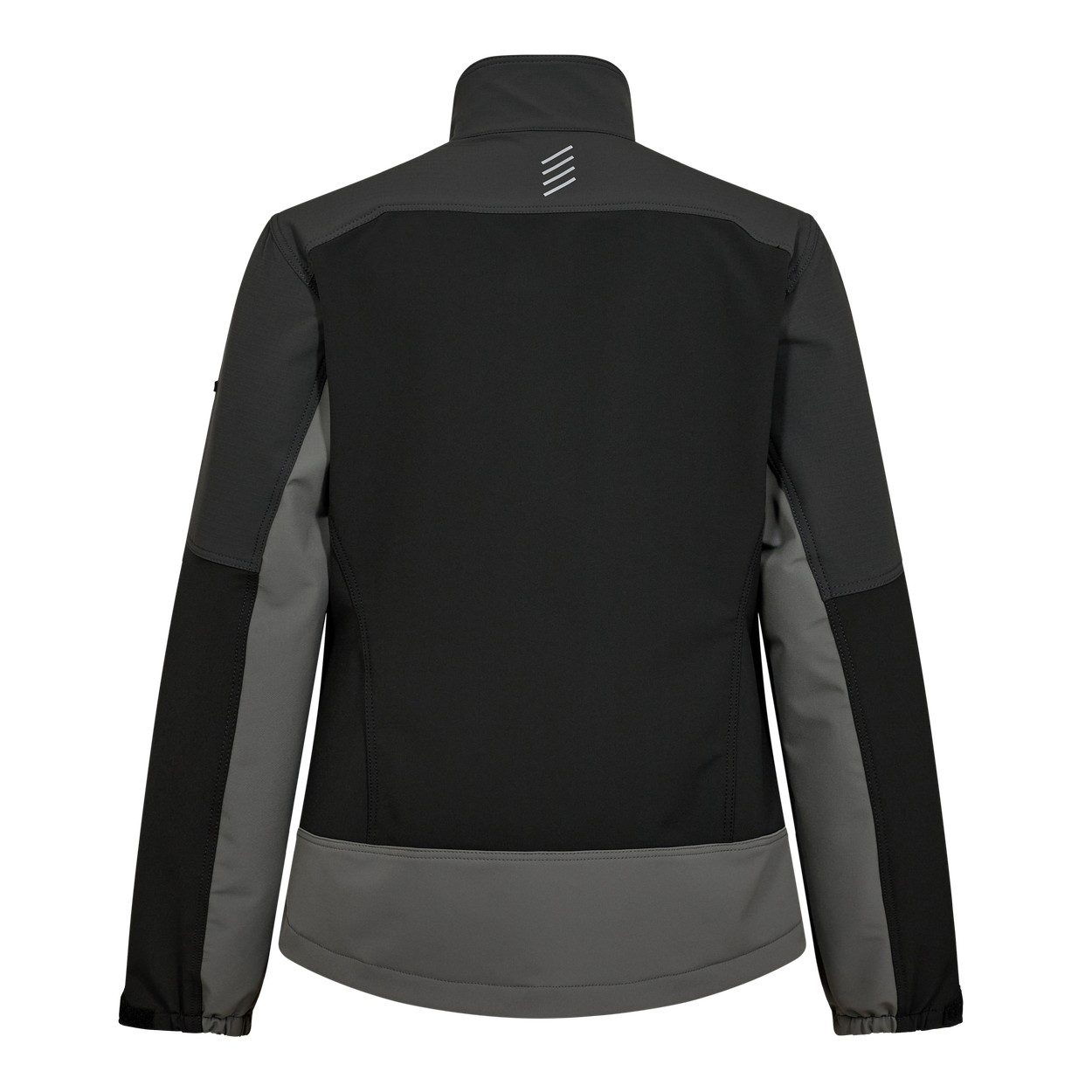 ENGEL Entire Damen Arbeitsjacke mit 4-Wege-Stretch in Schwarz/Anthrazit Grau, Größe XS