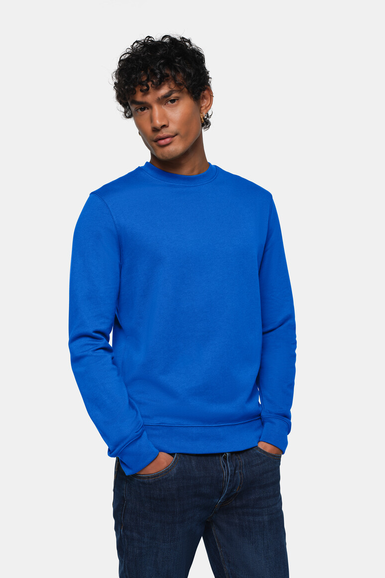 HAKRO 550 Sweatshirt MIKRALINAR® ECO GRS in Royalblau, Größe 2XL HAKRO 550 Sweatshirt MIKRALINAR® ECO GRS in Royalblau, Größe 2XL