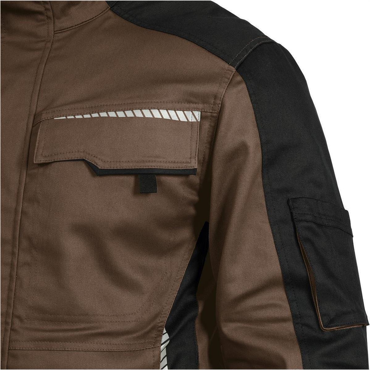 Bundjacke Flex Line Haselnuss/Schwarz FLEXJ, Gr. 2XL von Leibwächter