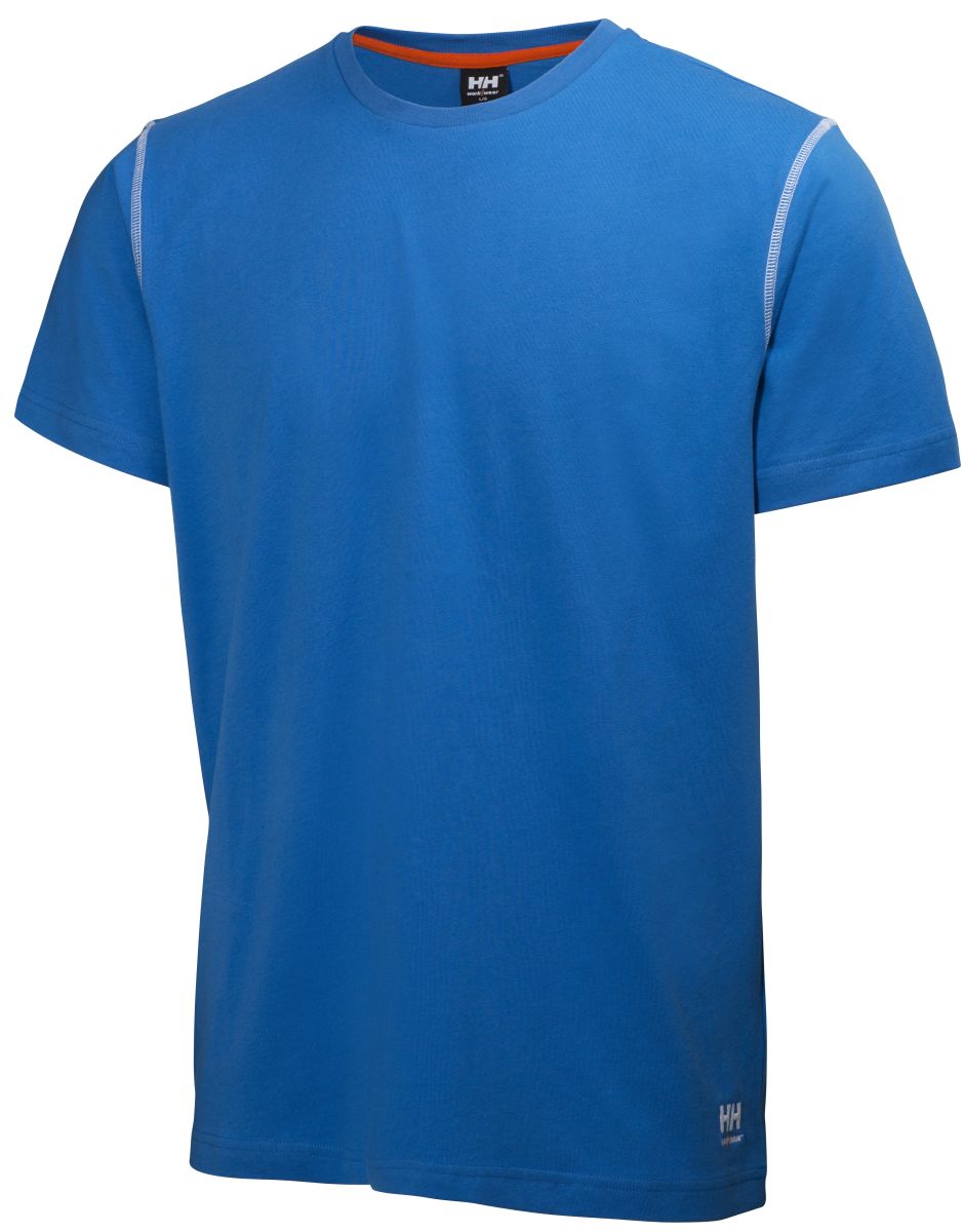 T-Shirt OXFORD 4X HH CONNECT™ in Racer Blue, Gr. L von Helly Hansen Workwear