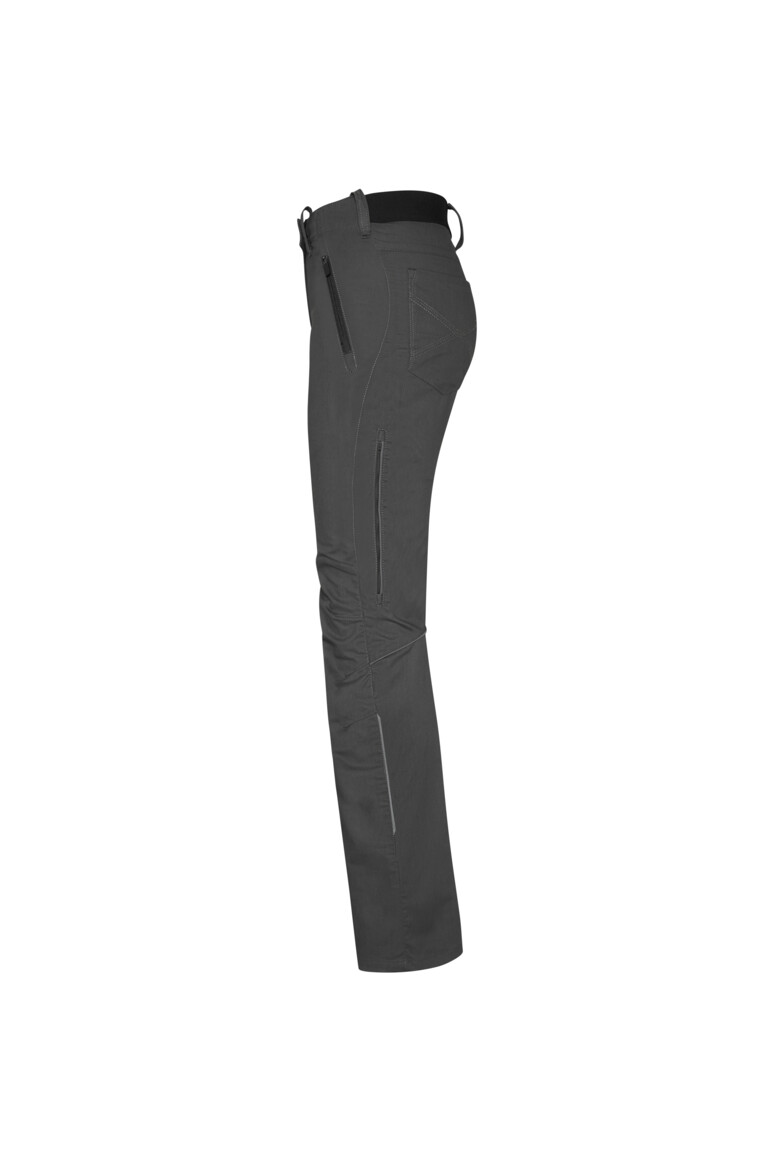 HAKRO 710 DAMEN PERFORMANCEHOSE X-STRETCH in Karbongrau, Größe 3XL