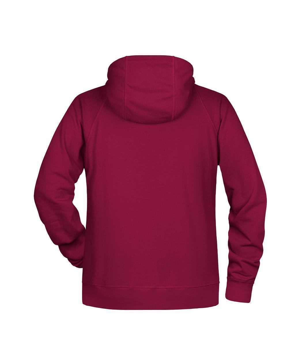 Men's Hoody OCS Blended & RCS "8024" in Wine, Größe 5XL - Daiber