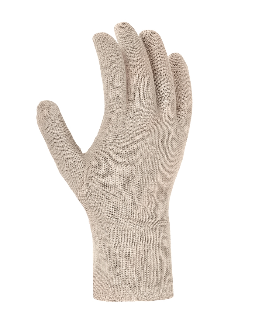 teXXor® Baumwolltrikot-Handschuhe LEICHT in Weiß, Größe 10