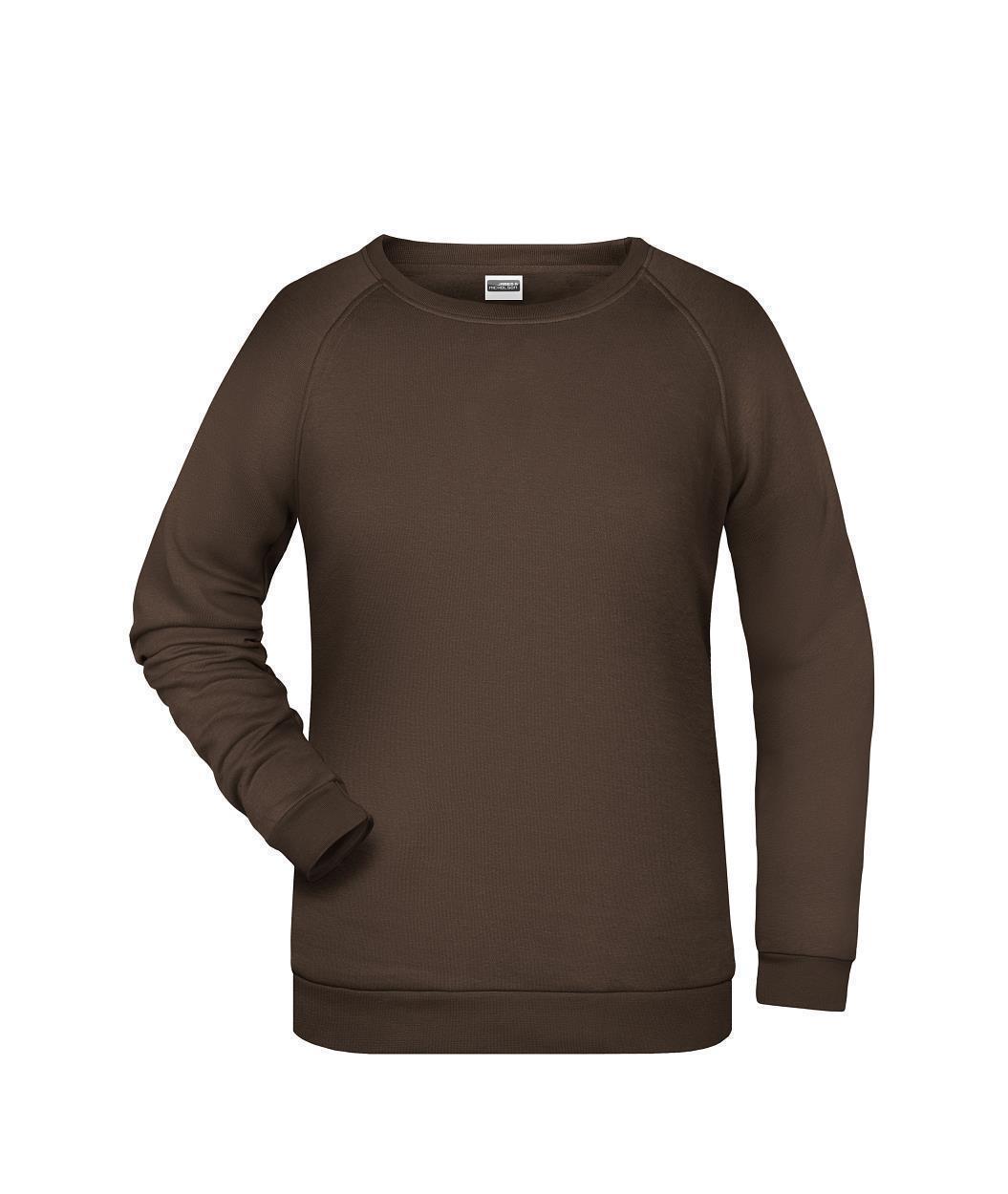 Ladies' Promo Sweat "JN793" in Brown, Größe 3XL - Daiber