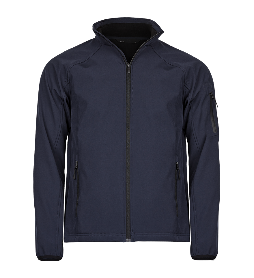 Men´s Lightweight Performance Softshell Jacket in Navy, Größe 2XL von Tee Jays