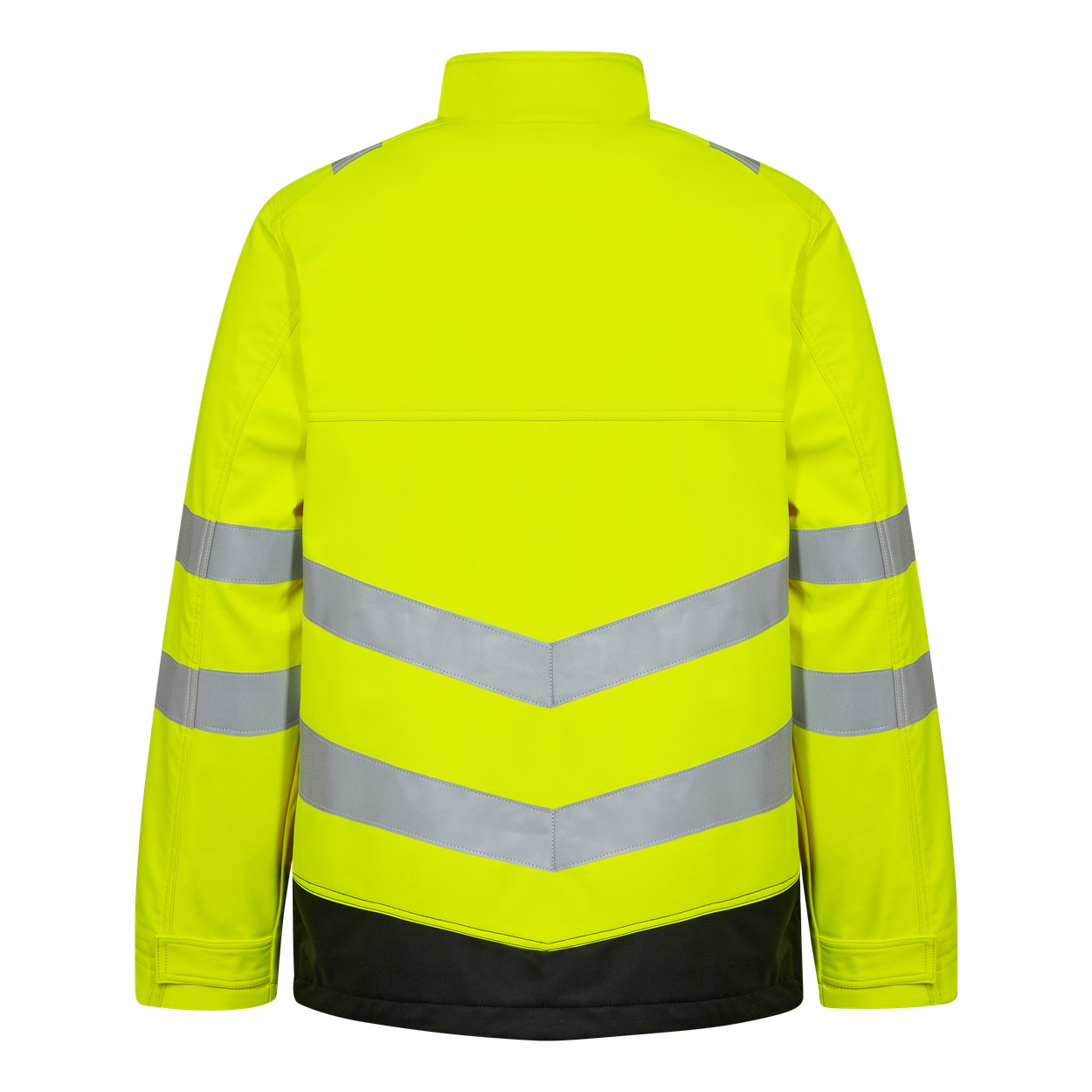 ENGEL Safety+ Softshelljacke in Gelb/Schwarz, Größe XS