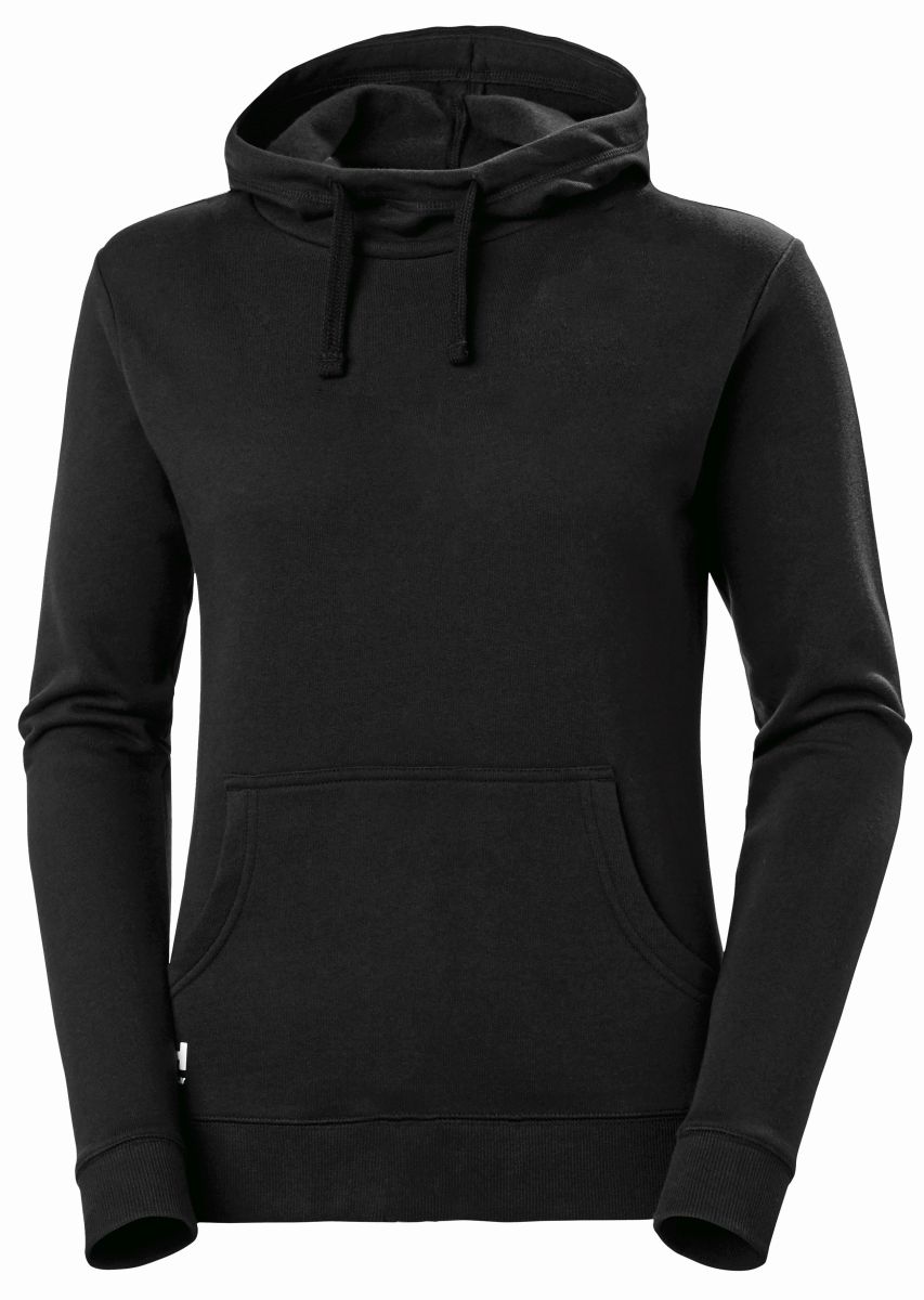 Damen Hoodie Classic in Black, Gr. L von Helly Hansen Workwear Damen Hoodie Classic in Black, Gr. L von Helly Hansen Workwear