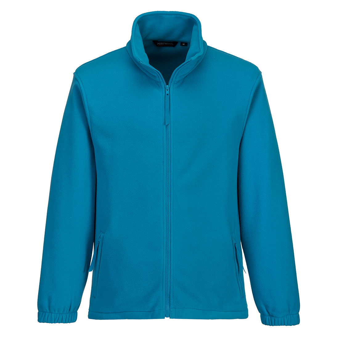Herren Aran Fleecejacke F205 in Schwarz, Größe S von Portwest