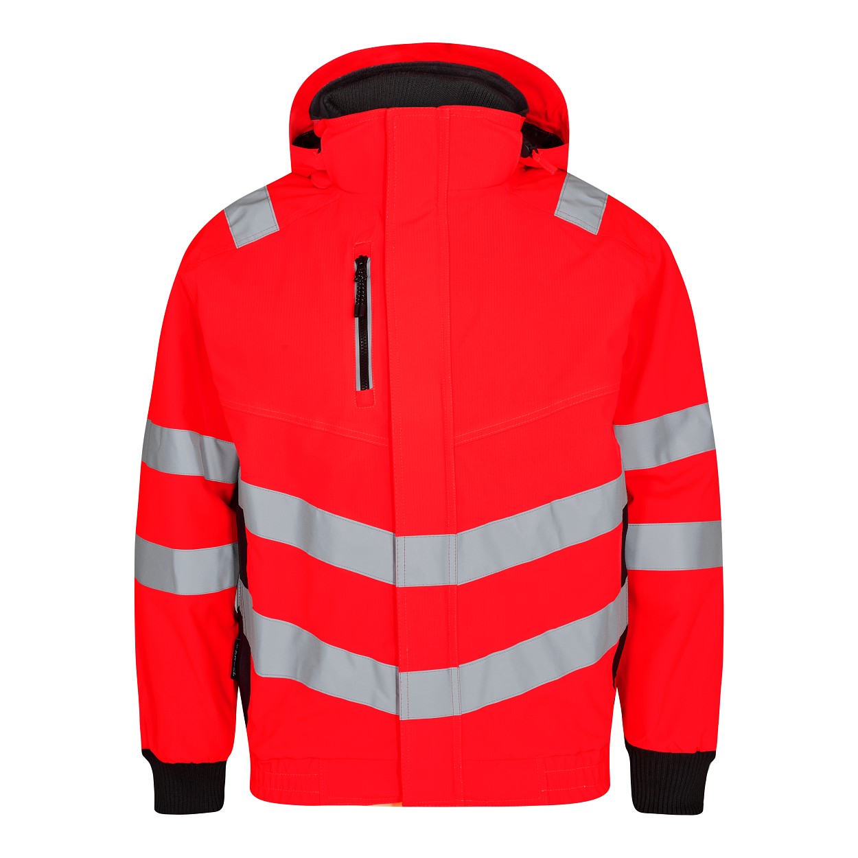 ENGEL Safety Pilotjacke in Rot/Schwarz, Größe XS
