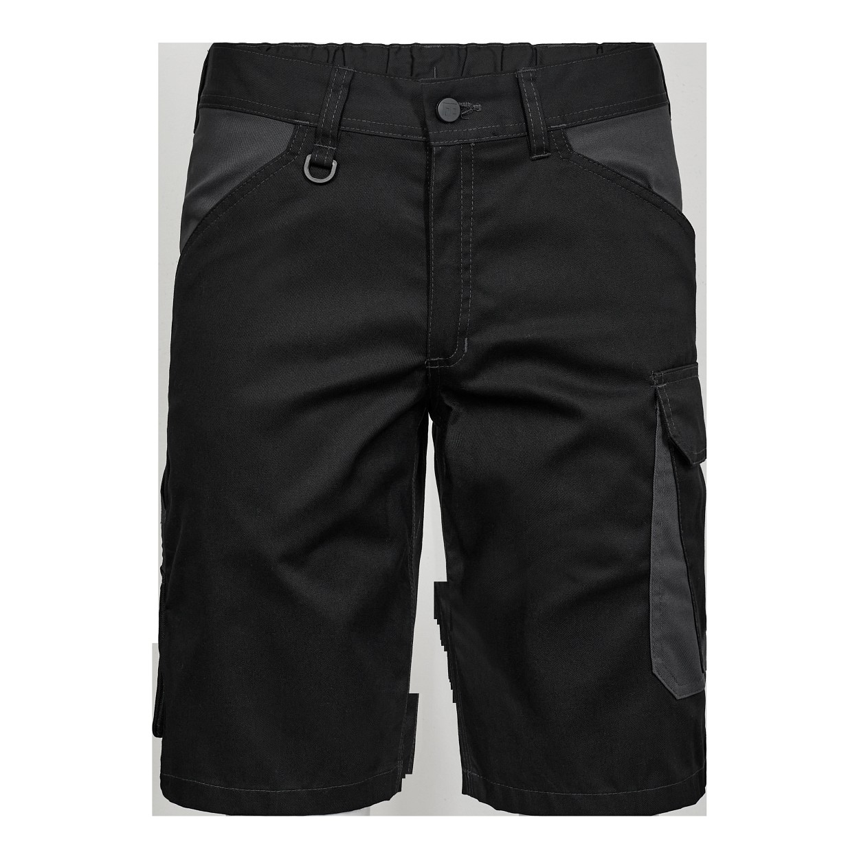 ENGEL Venture Arbeitsshorts in Schwarz/Anthrazit Grau, Größe 54