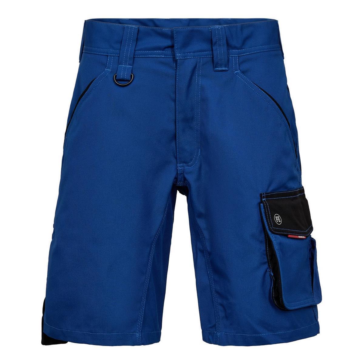 ENGEL Galaxy 6810-254 Arbeitsshorts in Surfer Blue/Schwarz, Größe 54