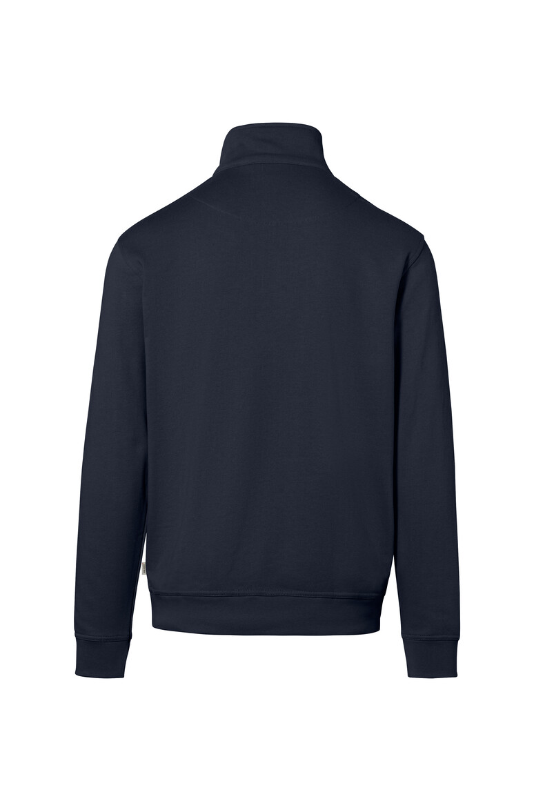 HAKRO 451 Zip-Sweatshirt Premium in Tinte, Größe 6XL