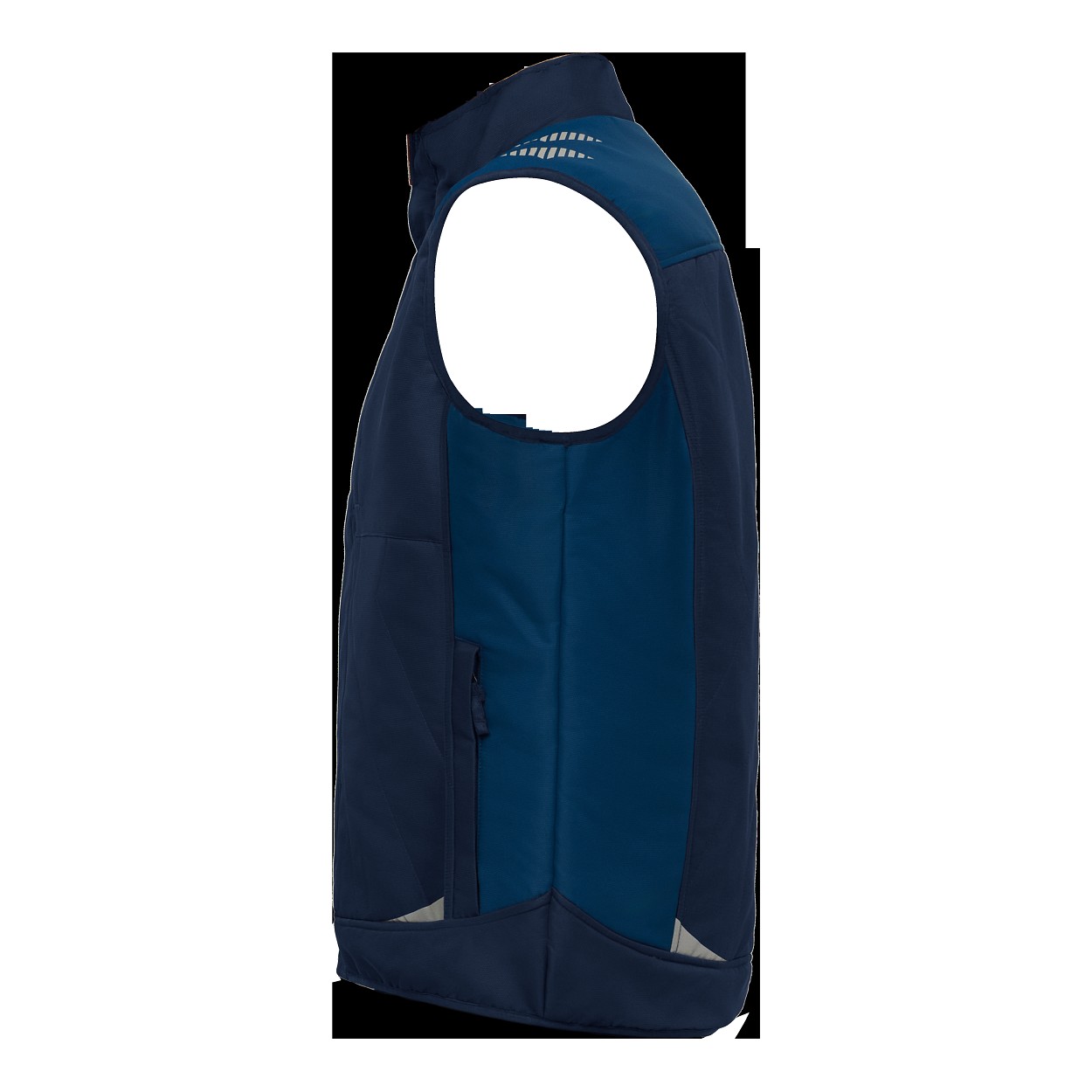 ENGEL Galaxy Stepp-Winterweste in Blue Ink/Dark Petrol, Größe XS