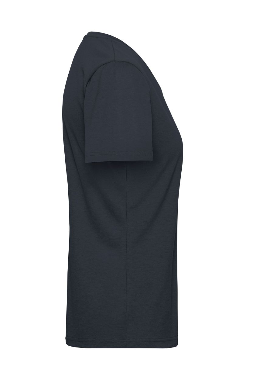 Ladies' ORGANIC Workwear T-Shirt OCS Blended "JN1807" in Carbon, Größe 4XL - Daiber