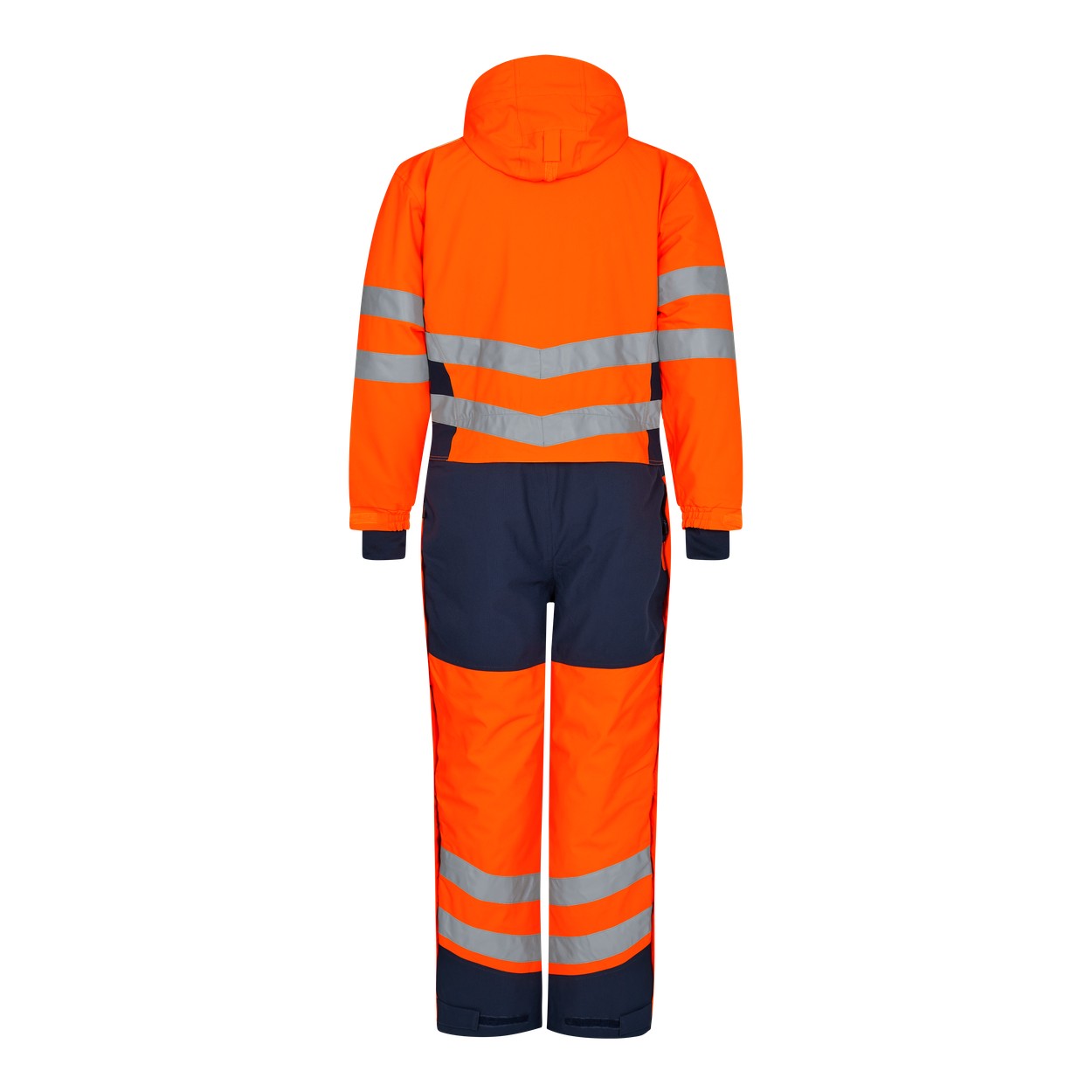 ENGEL Safety Winteroverall in Orange/Blue ink, Größe XS