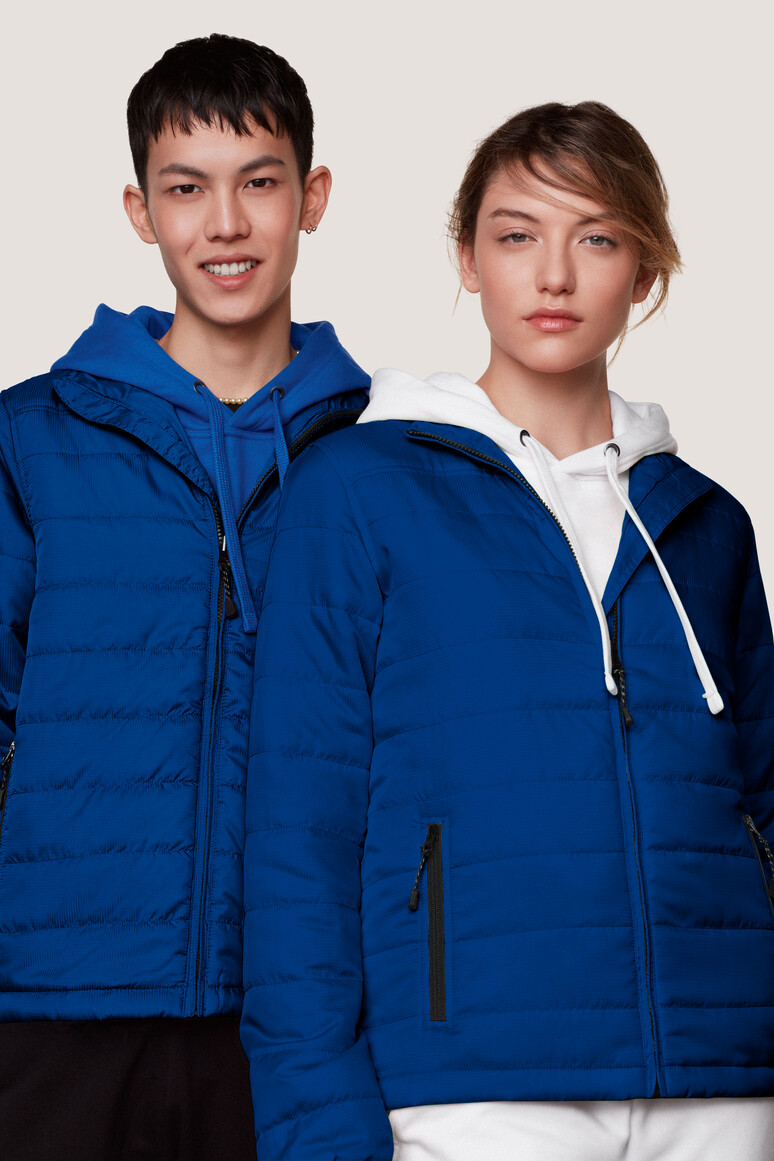 HAKRO 851 Loftjacke Barrie in royalblau, Größe M