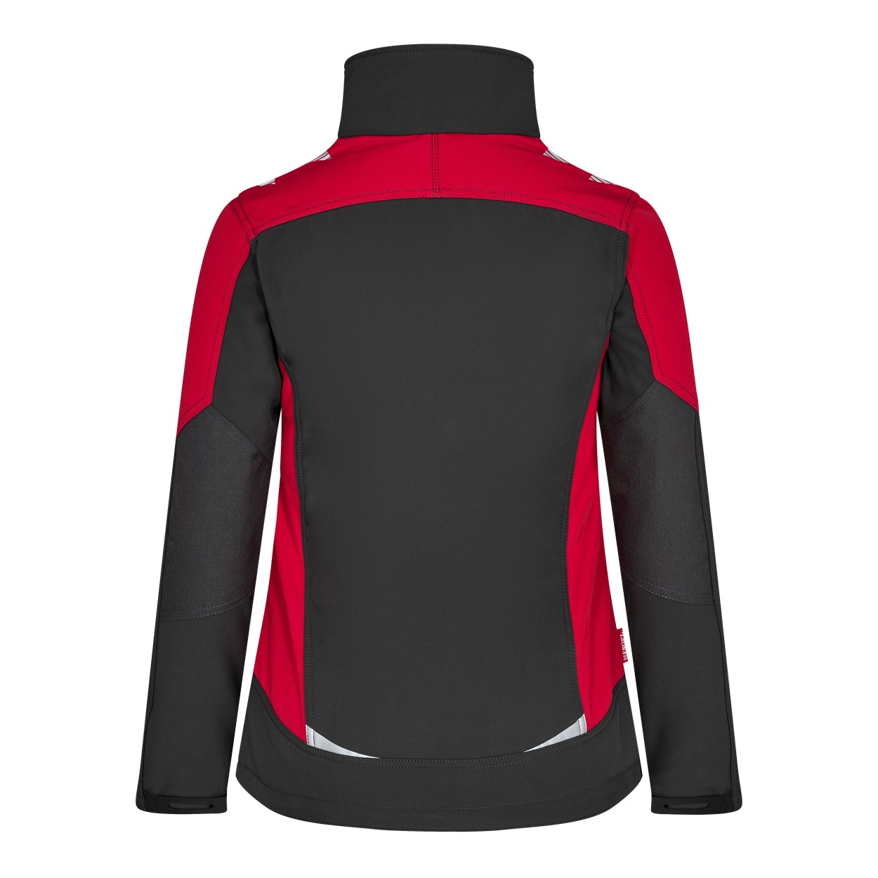 ENGEL Galaxy Damen Softshelljacke in Anthrazit Grau/Tomato Red, Größe XS