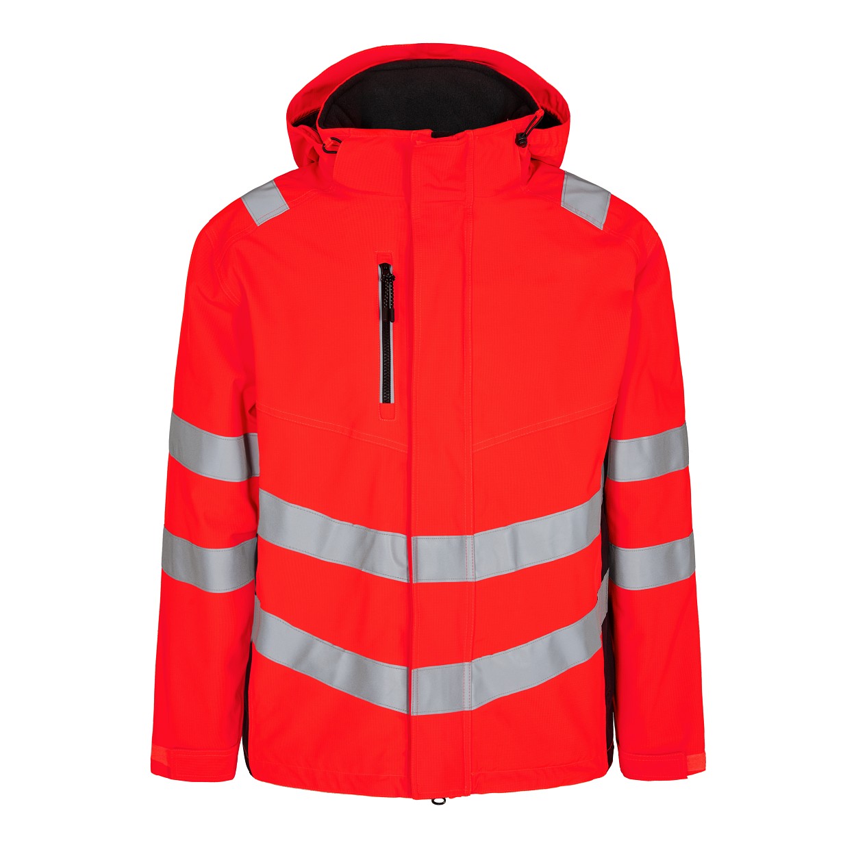 ENGEL Safety Shelljacke in Rot/Schwarz, Größe XS