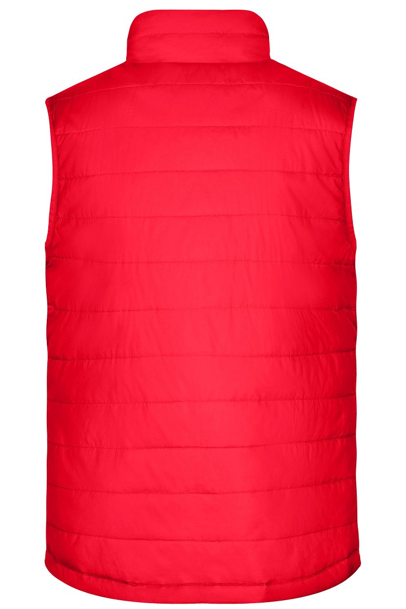 Men's Padded Vest "JN1136" in Red, Größe 3XL - Daiber