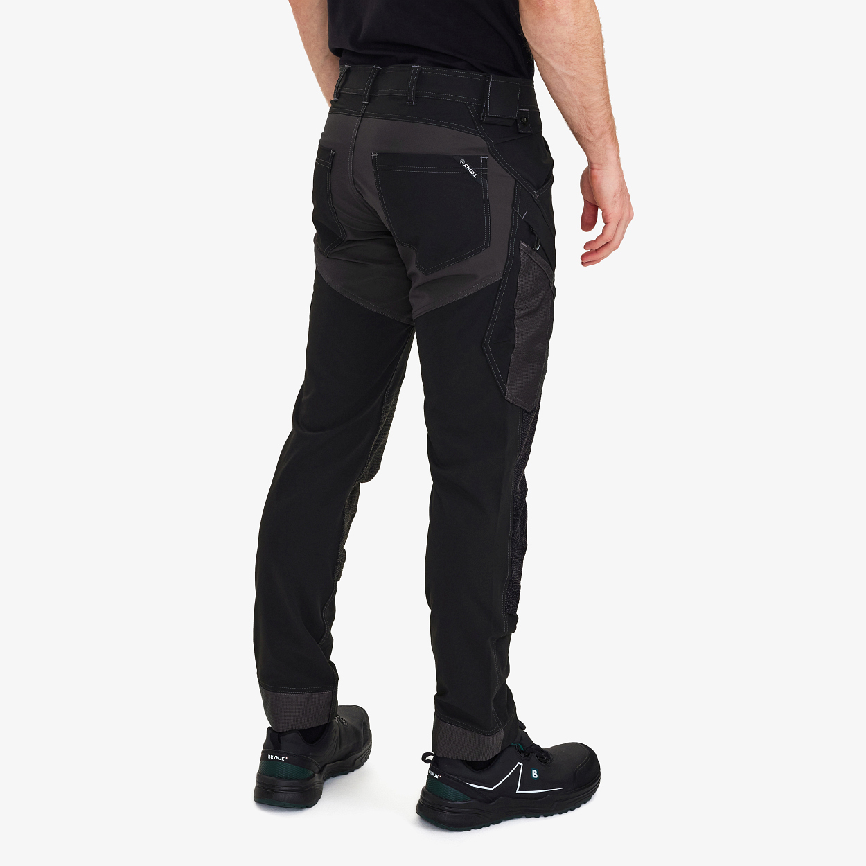 ENGEL X-treme Handwerkerhose mit 4-Wege-Stretch in Schwarz, Größe 26