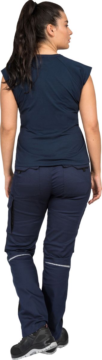 Damen T-Shirt "Lisa" Flex Line Marine FLXDT, Gr. 52 von Leibwächter