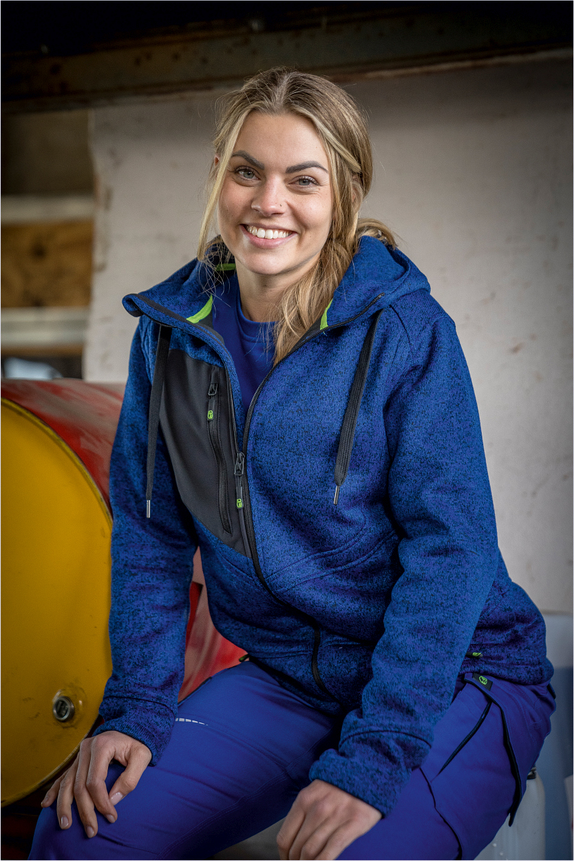 Polar-Fleecejacke Unisex CAFLJ, Gr. 2XL von Leibwächter