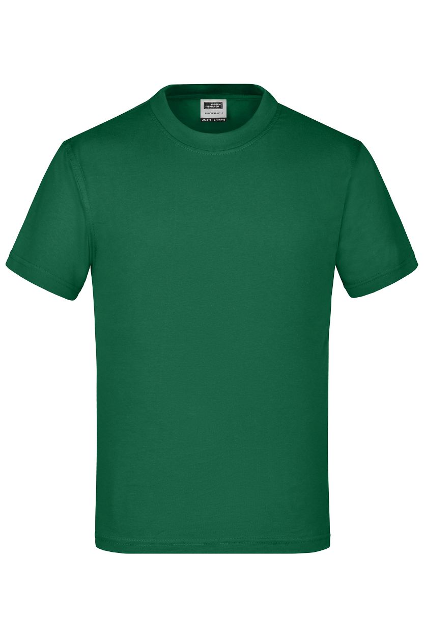 Junior Basic-T "JN019" in Dark-Green, Größe 2XL - Daiber