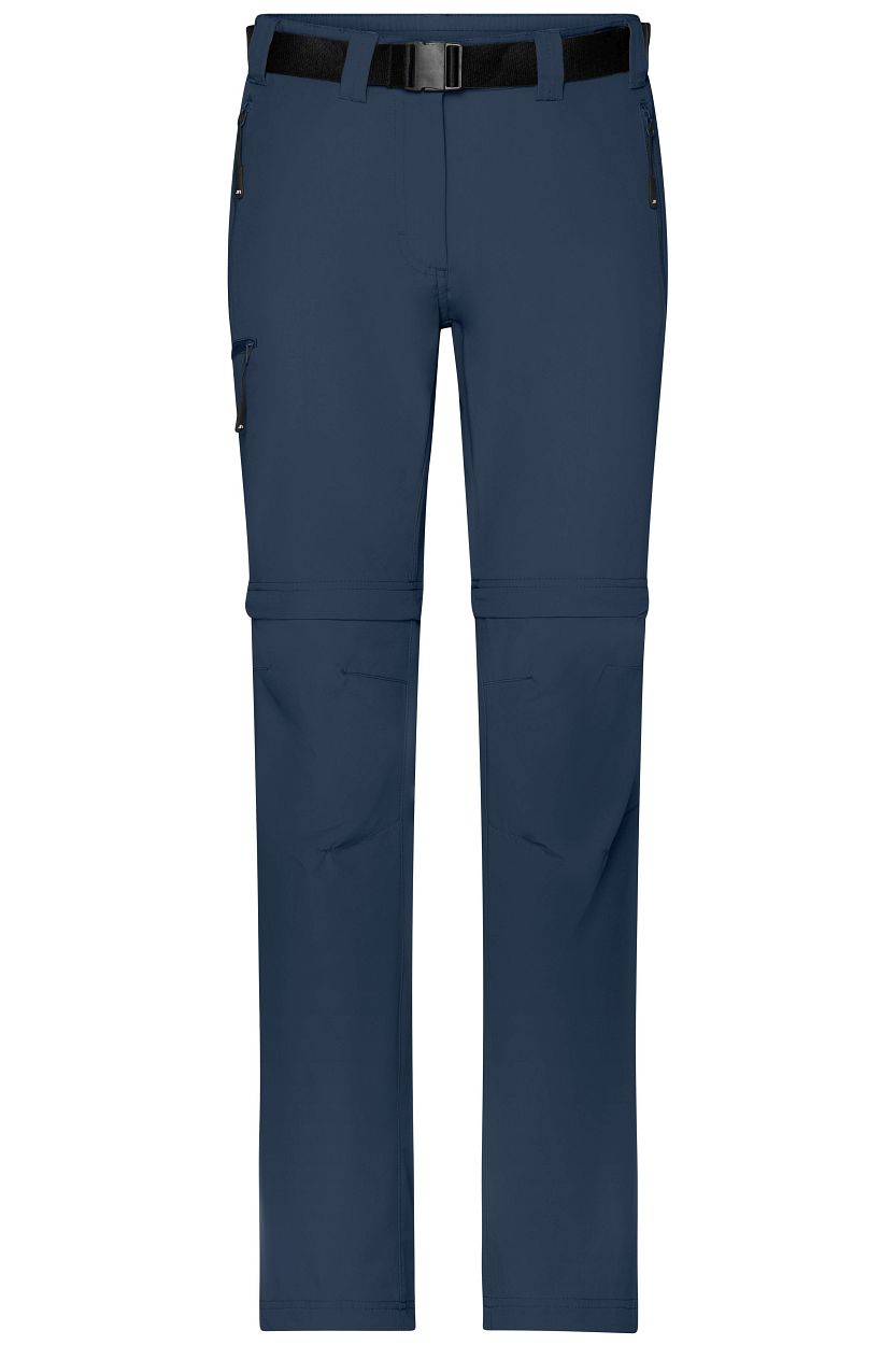 Ladies' Zip-Off Trekking Pants "JN1201" in Navy, Größe 2XL - Daiber