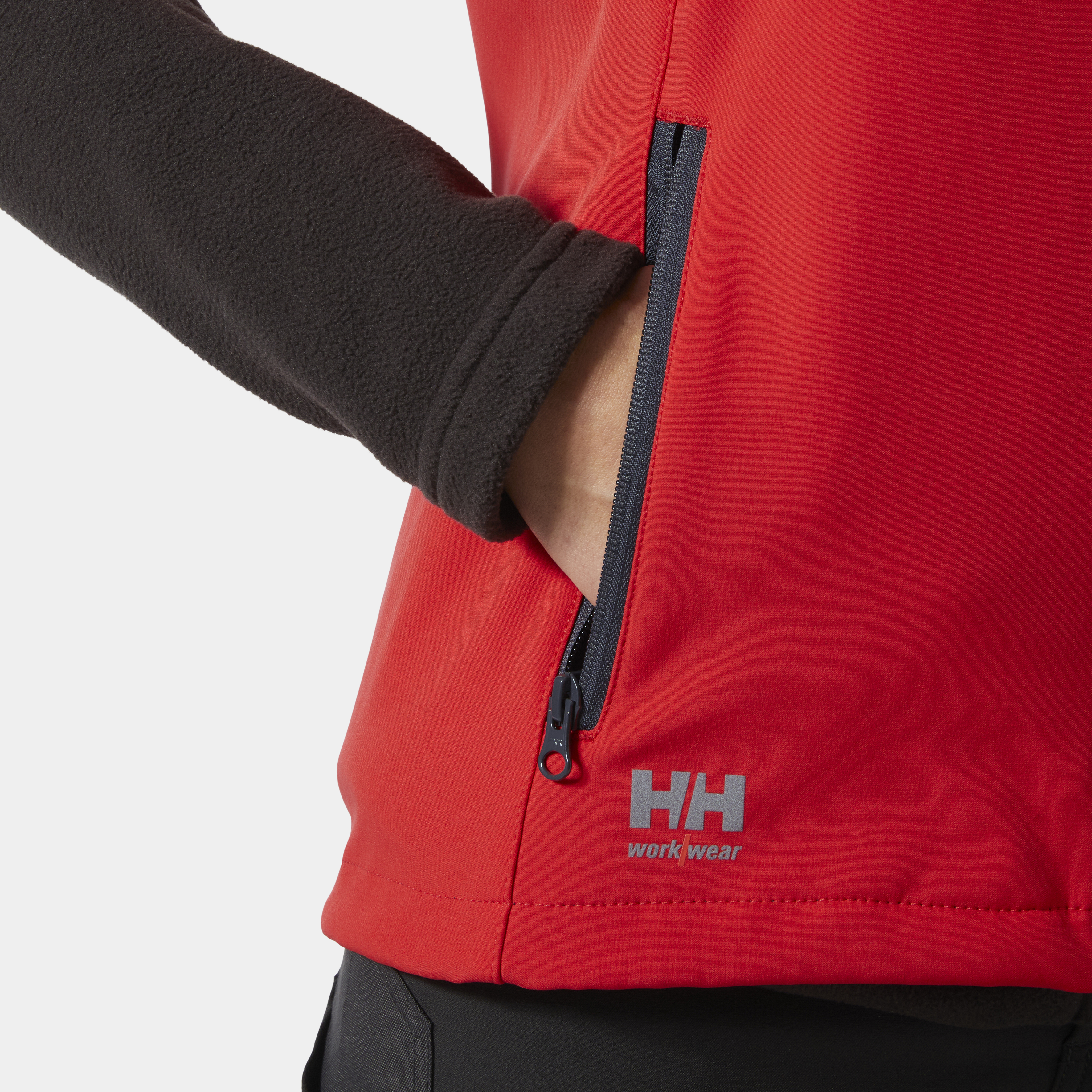 Damen "MANCHESTER 2.0" SOFTS Weste in Red, Größe 3XL von Helly Hansen Workwear