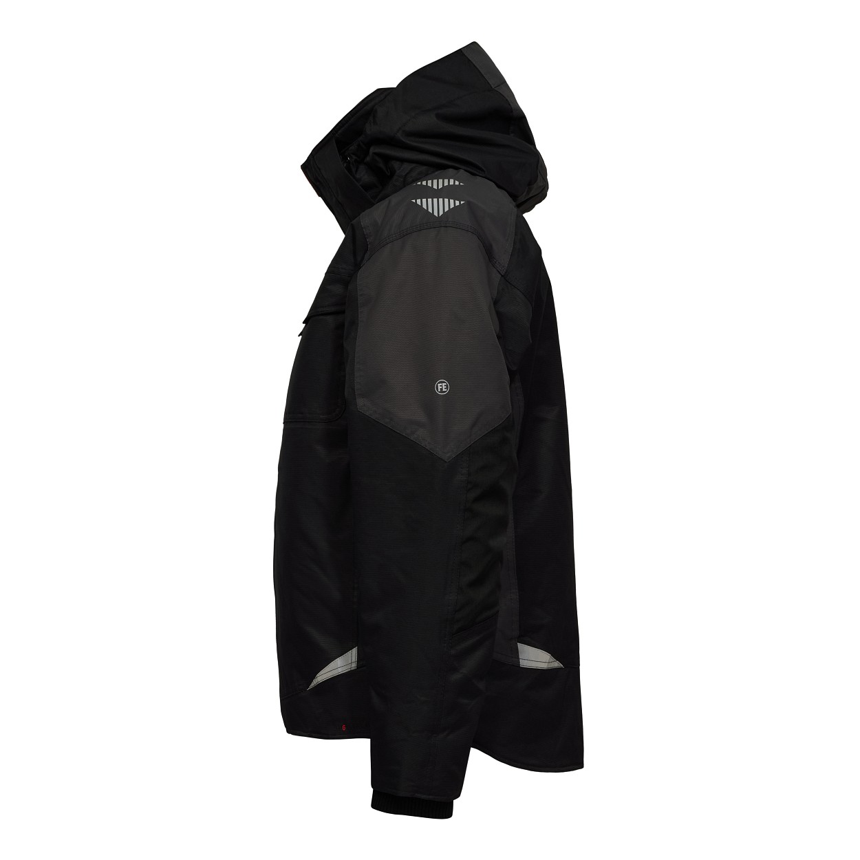 ENGEL Galaxy Winterjacke in Schwarz/Anthrazit Grau, Größe XS