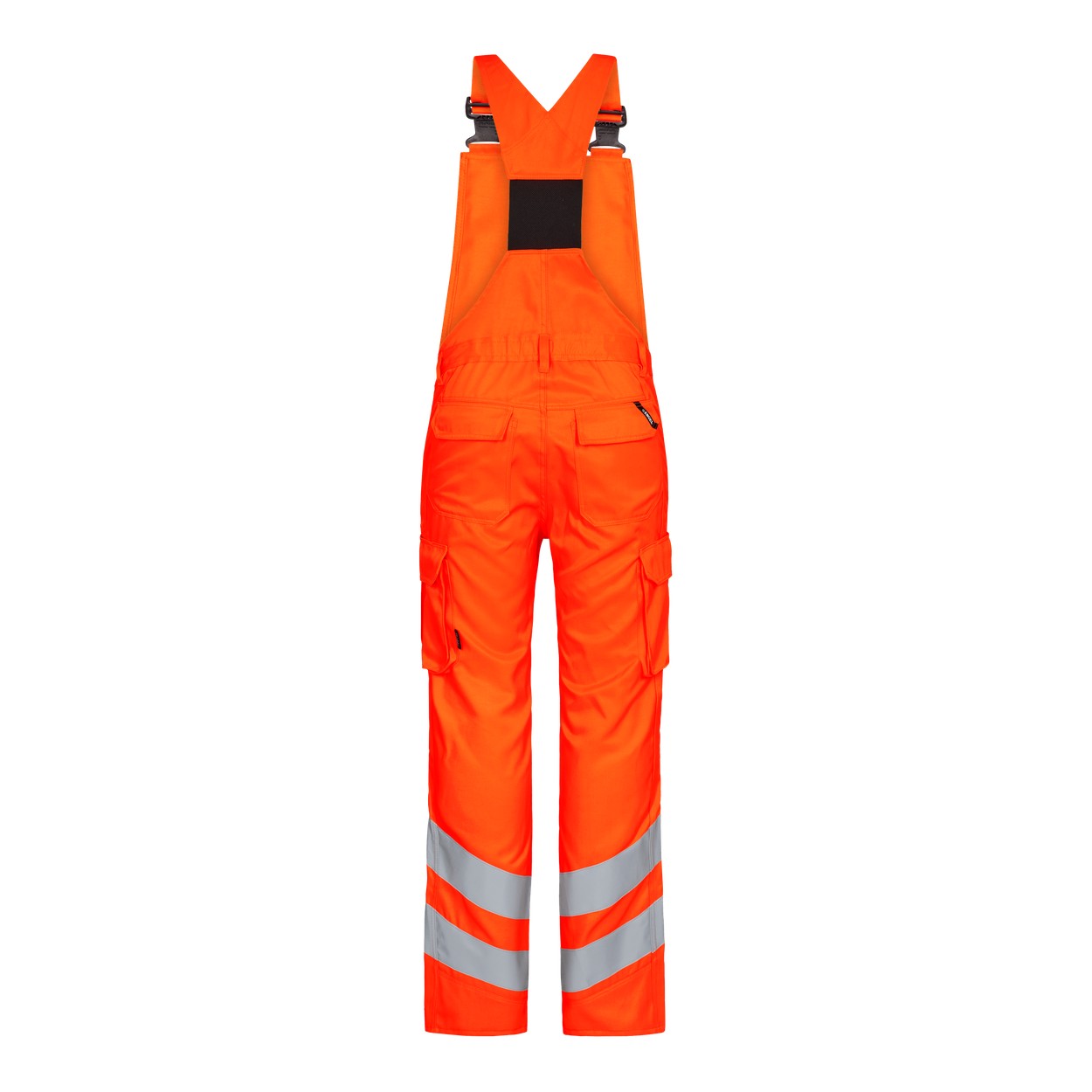 ENGEL Safety Light Latzhose in Hi-vis Orange, Größe 106