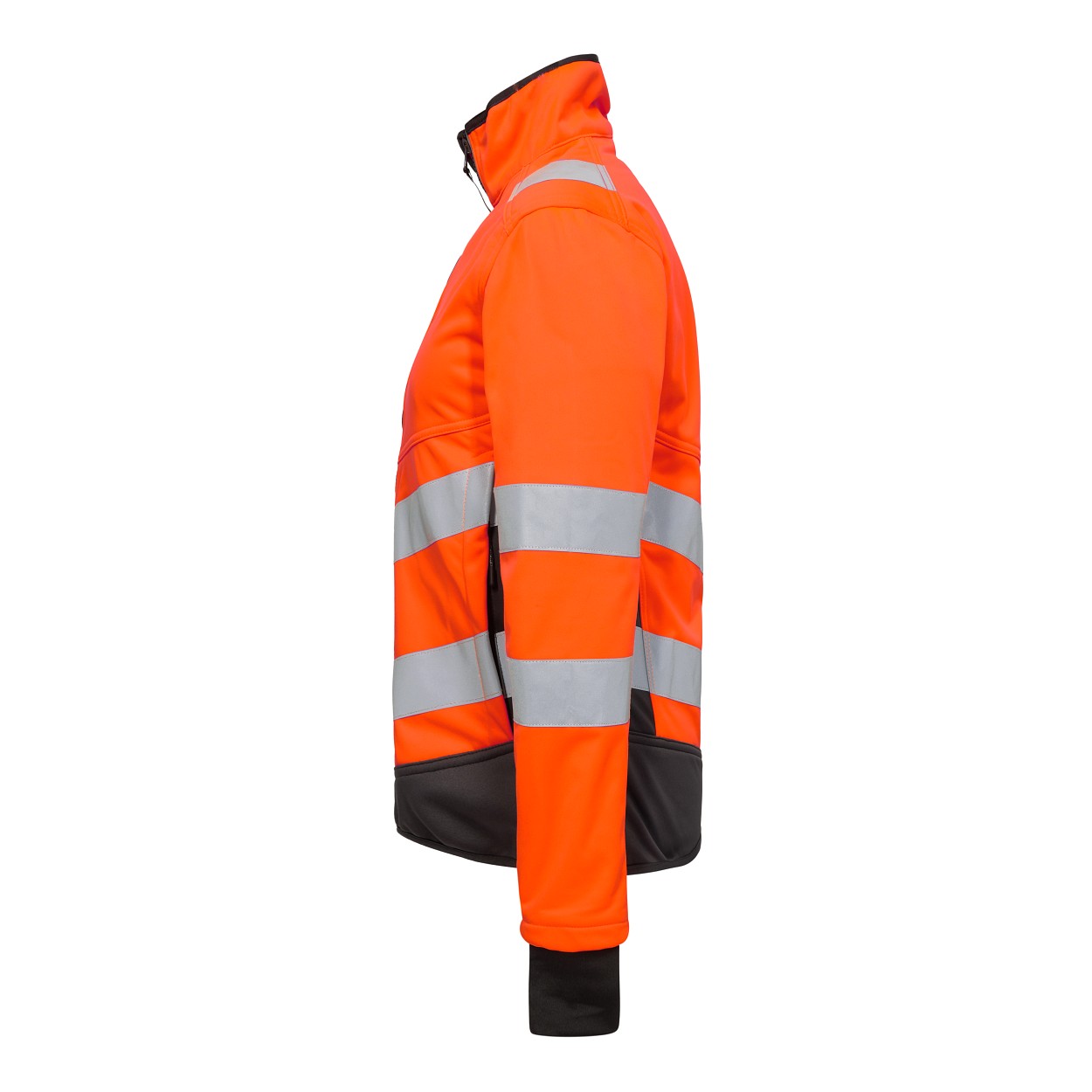 ENGEL Safety Damen Softshelljacke in Orange/Anthrazit Grau, Größe XS