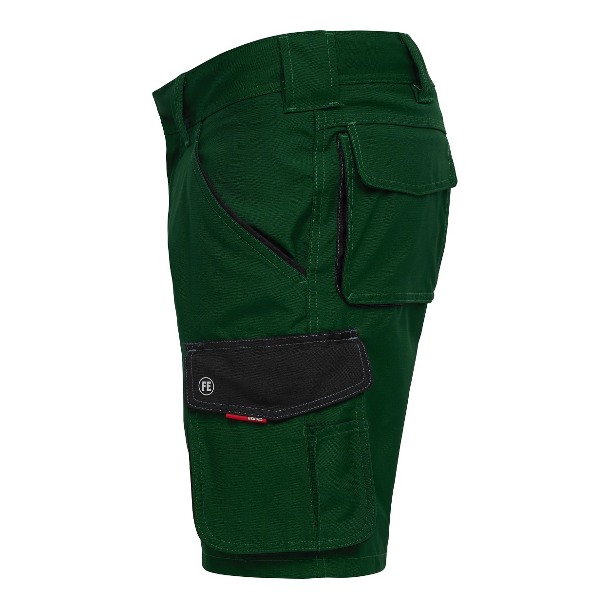 ENGEL Galaxy Shorts in Grün/Schwarz, Größe 54