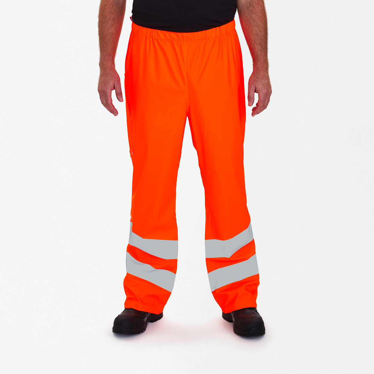 ENGEL Safety regenhose in Hi-vis Orange, Größe XS