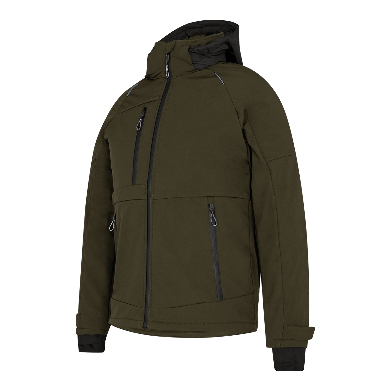 ENGEL X-treme Softshelljacke in Forest Green, Größe XS