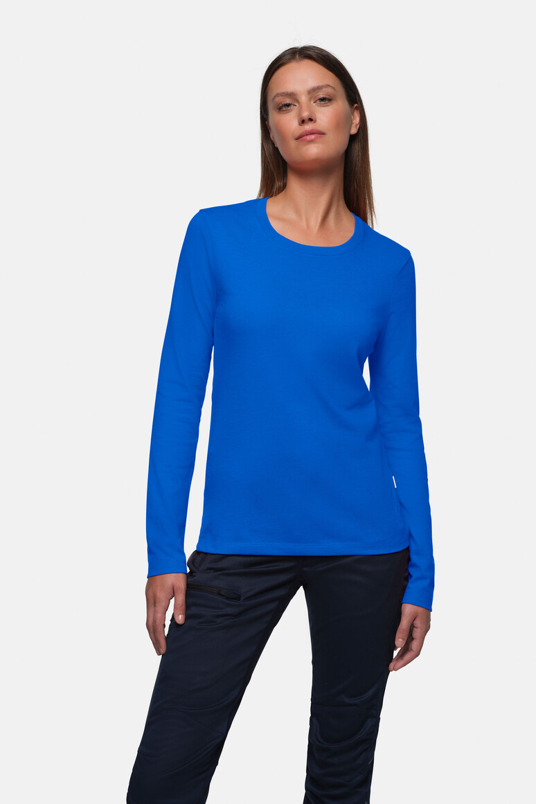 HAKRO 179 Damen Longsleeve MIKRALINAR® in Royalblau, Größe XS HAKRO 179 Damen Longsleeve MIKRALINAR® in Royalblau, Größe XS