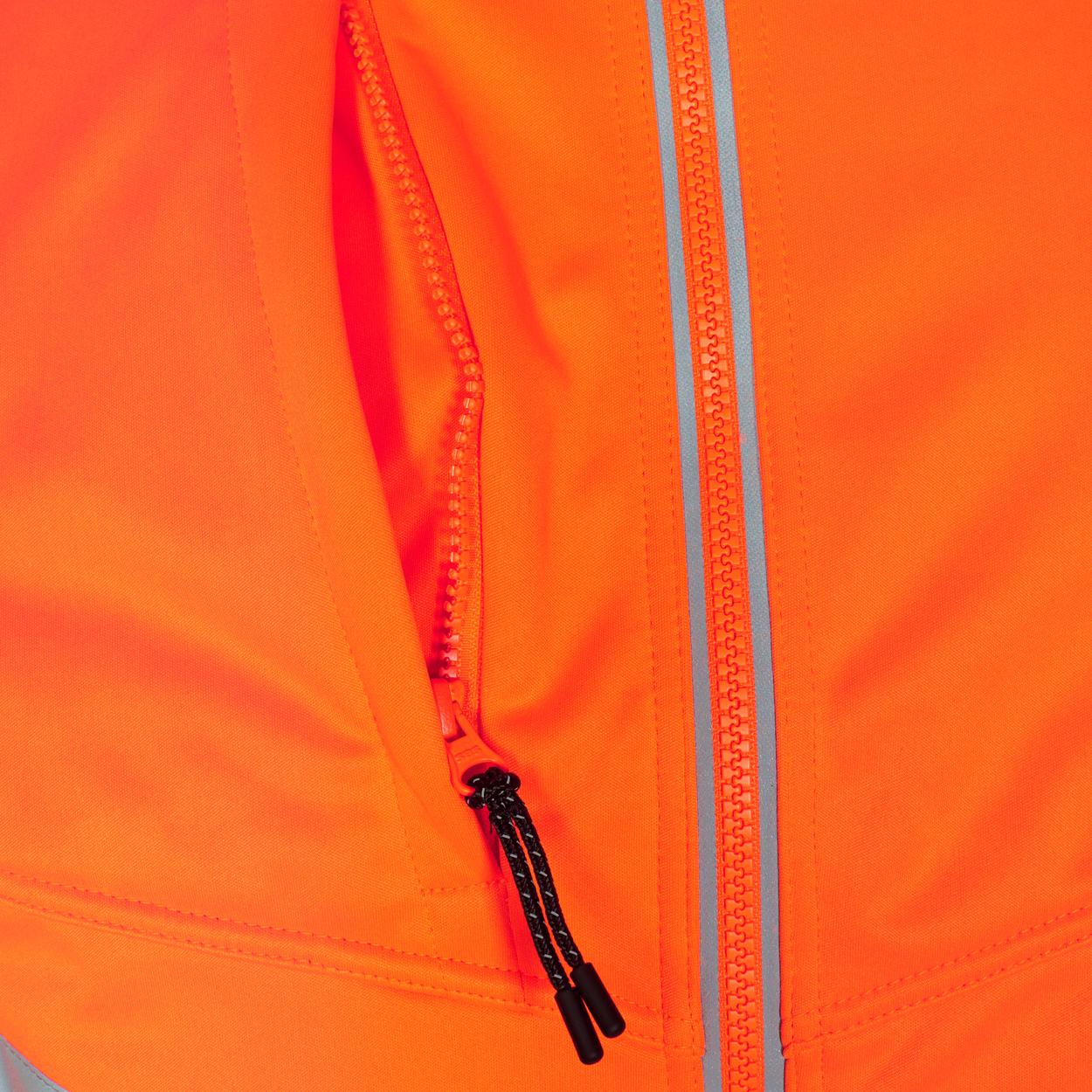 ENGEL Safety Softshelljacke in Hi-vis Orange, Größe XS
