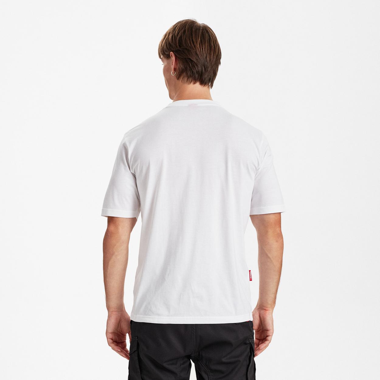 ENGEL Extend Baumwolle T-shirt in Weiss, Größe XS