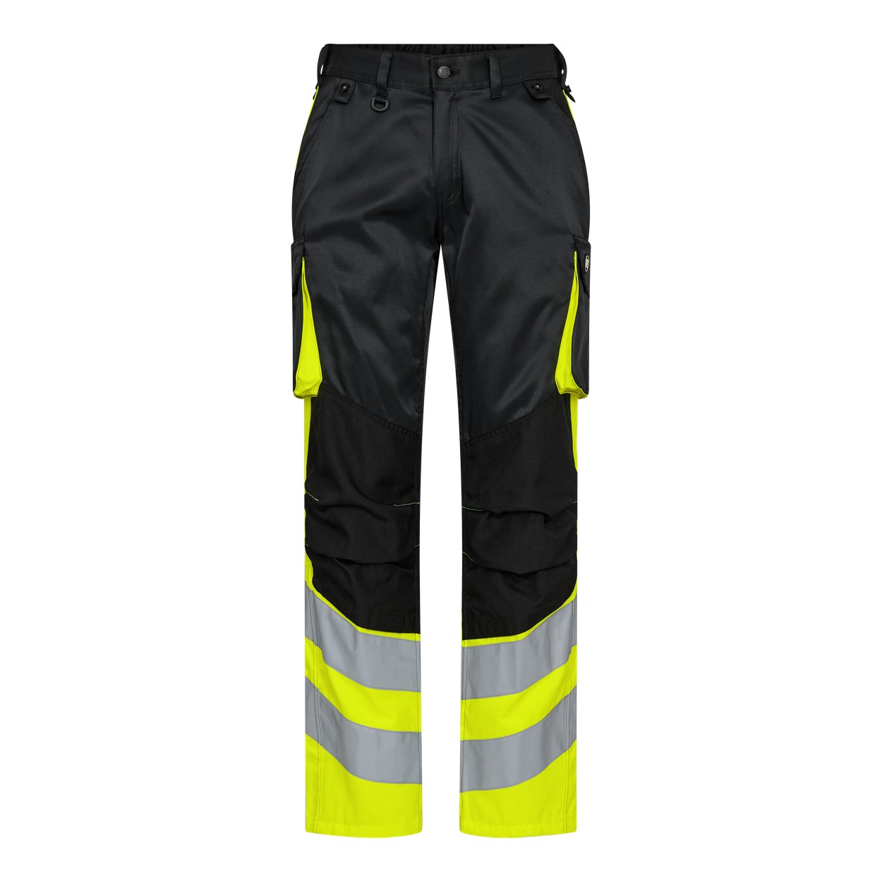 ENGEL Safety Light Arbeitshose in Schwarz/Gelb, Größe 106