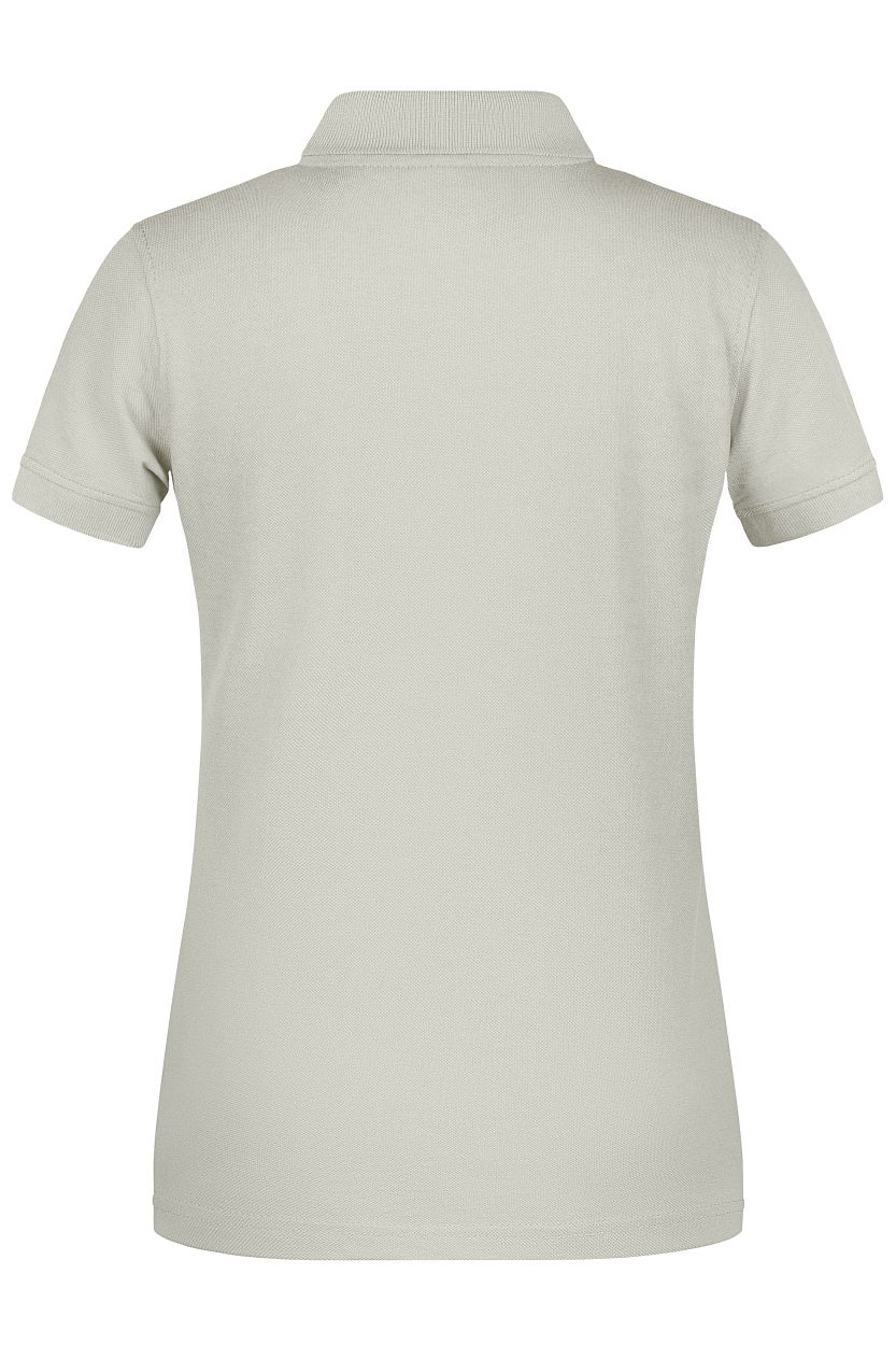 Ladies' ORGANIC Workwear Polo OCS Blended "JN873" in Cement, Größe 4XL - Daiber