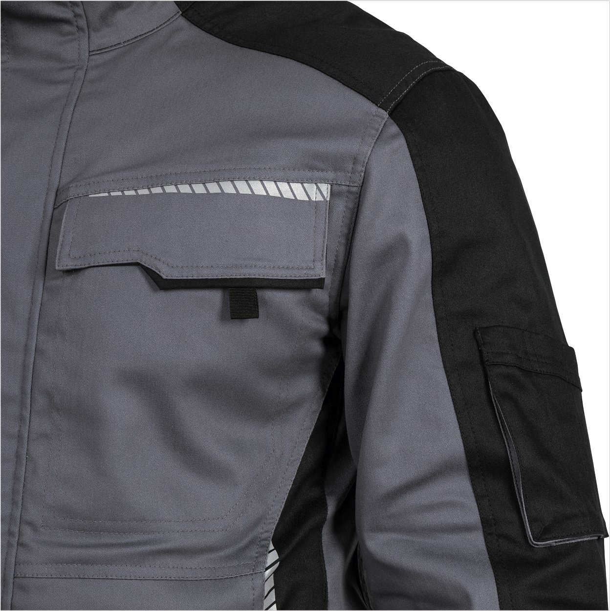 Bundjacke Flex Line Grau/Schwarz FLEXJ, Gr. 2XL von Leibwächter