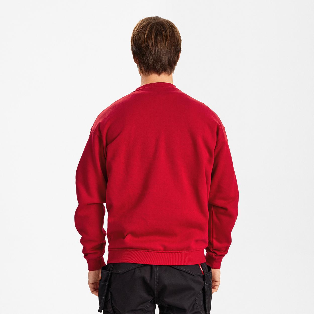 ENGEL Extend Sweatshirt in Tomato Red, Größe XS