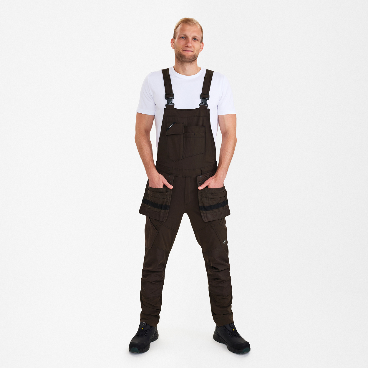 ENGEL Holstertaschen in Mokkabraun, Größe Uni